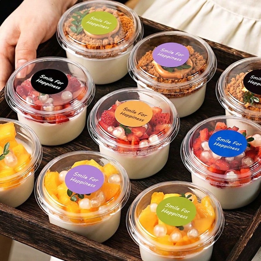 50/100 個 250 ミリリットル使い捨てプラスチックプ - Sauce Dipping Cup のレビューと価格