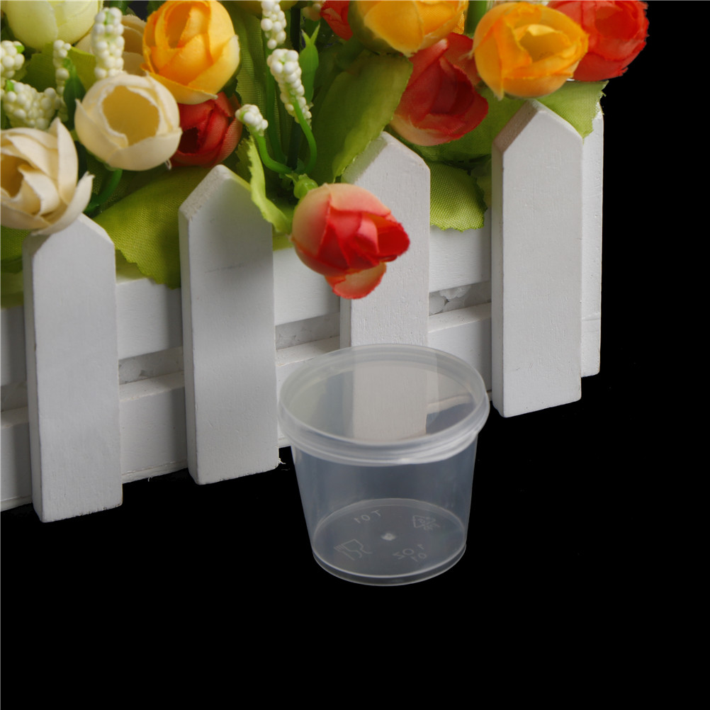 小さなプラスチック製の使い捨てソースカップ、食品保存、パッケ - Sauce Dipping Cup のレビューと価格