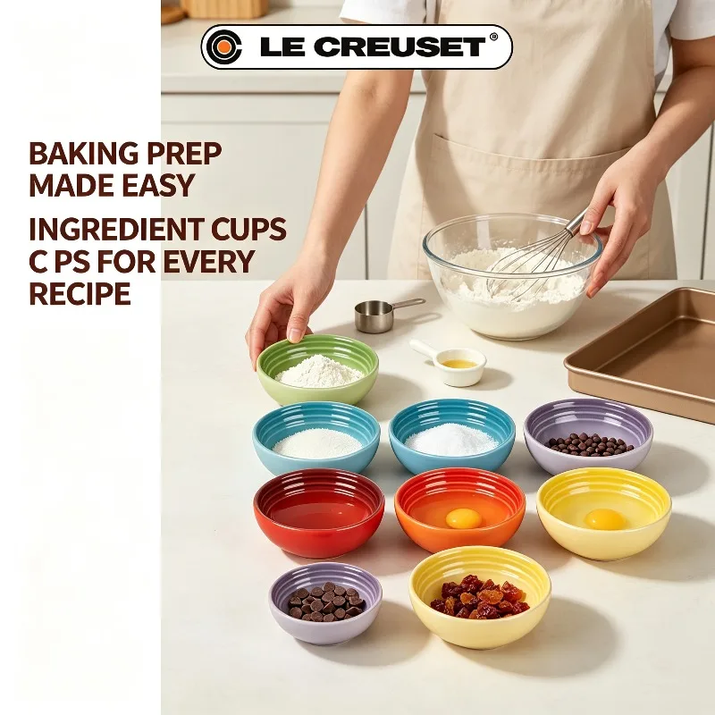 ル・クルーゼ ミニ ピンチボウル 6個セット 2オンス スト - Meal Prep Kitchen のレビューと価格